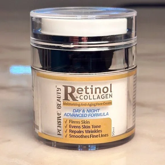 Pensive Beauty Retinol & Collagen Day & Night Anti-Aging Face Cream